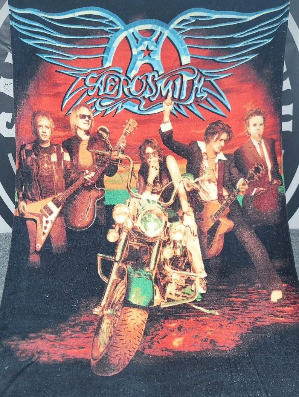 Vintage Rare 2005 Aerosmith Rockin The Joint Beach Towel 54x28